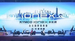 Kymco presentó la plataforma Ionex Commercial en París