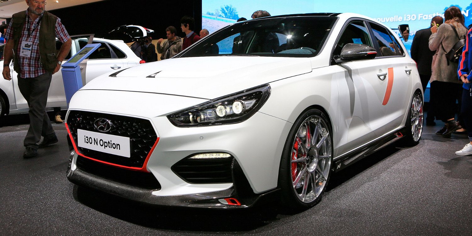 Hyundai presentó el especial i30 N Option Concept