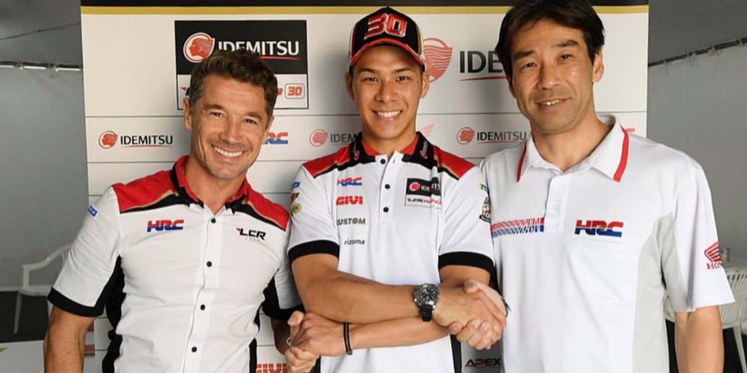 Nakagami renueva un año más con el LCR Honda
