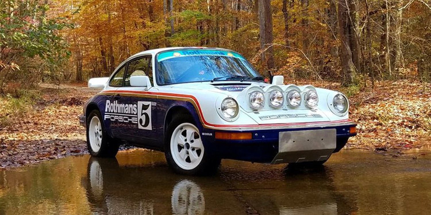 La réplica del Porsche 911 SCRS Rothmans Safari de 1963