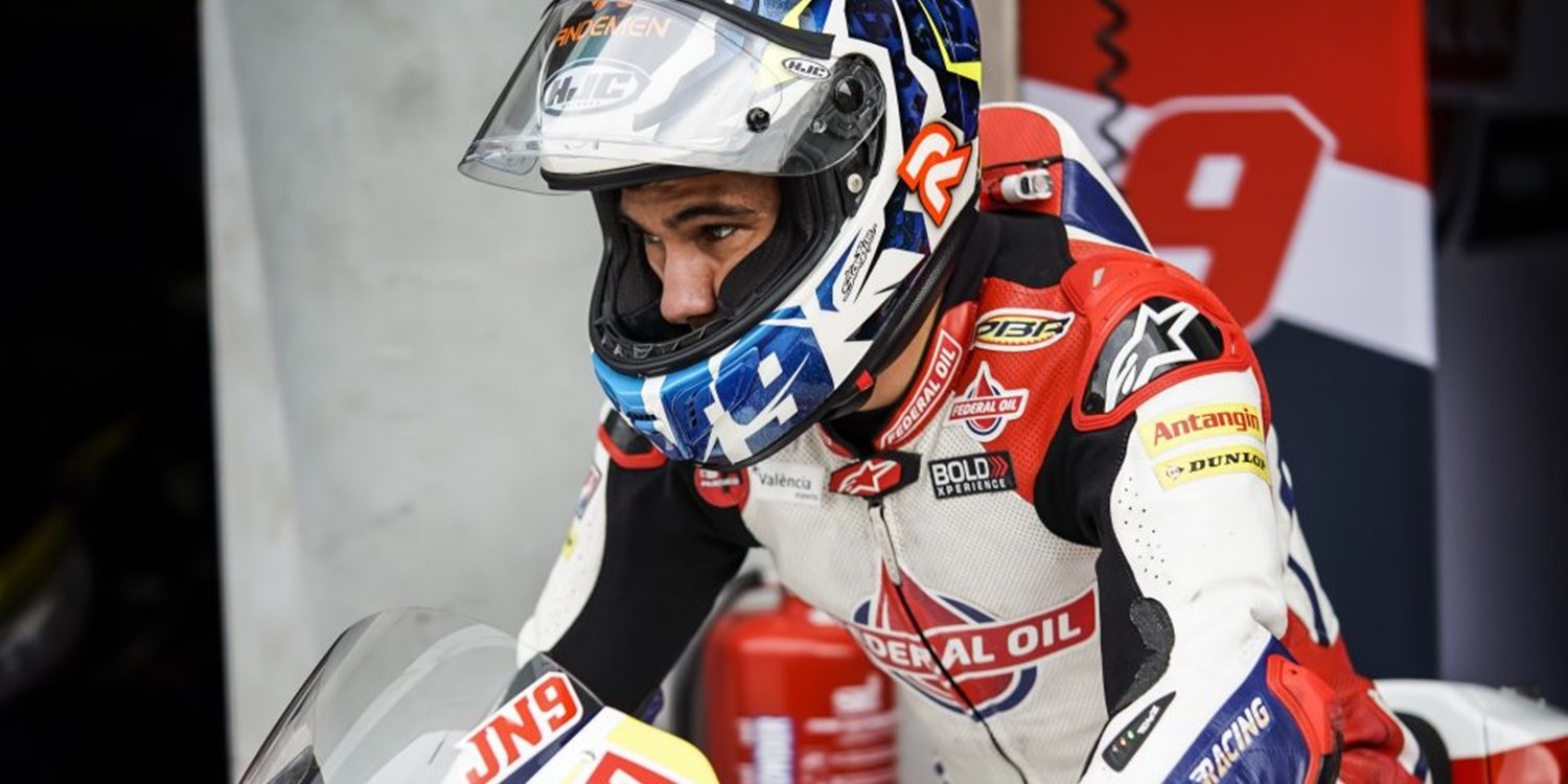 Jorge Navarro: "El objetivo es volver a divertirme encima de la moto"