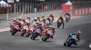 Valencia MotoGP 2018: festival en mojado