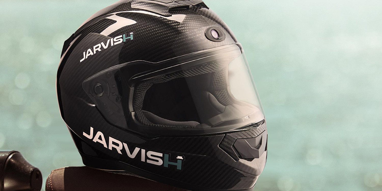 Jarvish presentó su nuevo casco inteligente