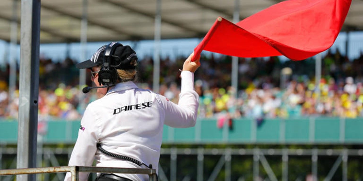 MotoGP, deja clara la normativa cuando hay bandera roja