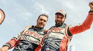 'Chaleco' ya tiene su Dakar con Farrés y Oliveras segundos