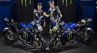 Monster Energy Yamaha MotoGP se presenta en sociedad con una decoración renovada