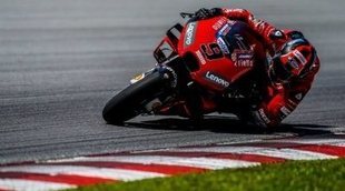 Ducati comanda el tercer y último día de acción en Sepang