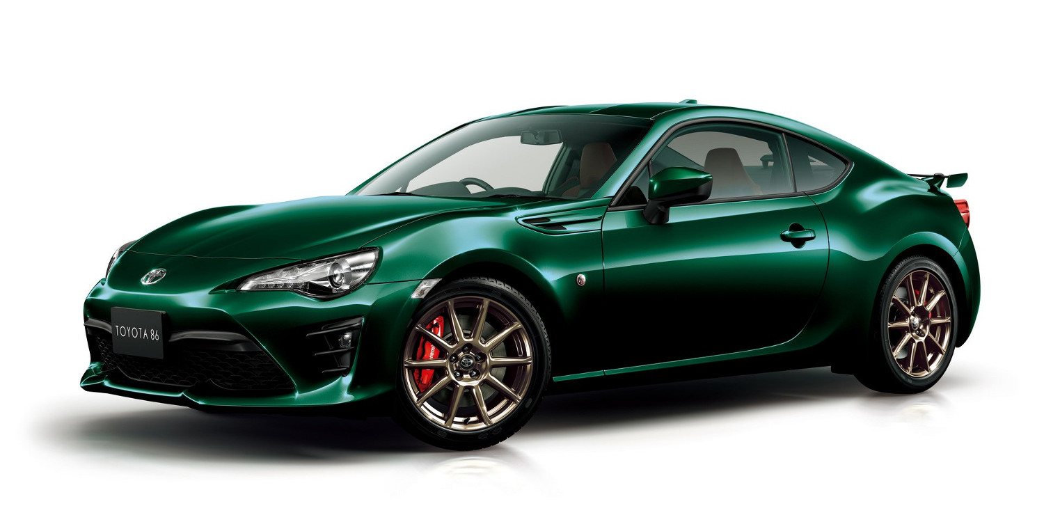 Toyota anunció el GT86 British Green Limited Edition