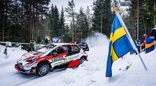 Ott Tänak acaricia el triunfo en Suecia y el podio se pone al rojo vivo