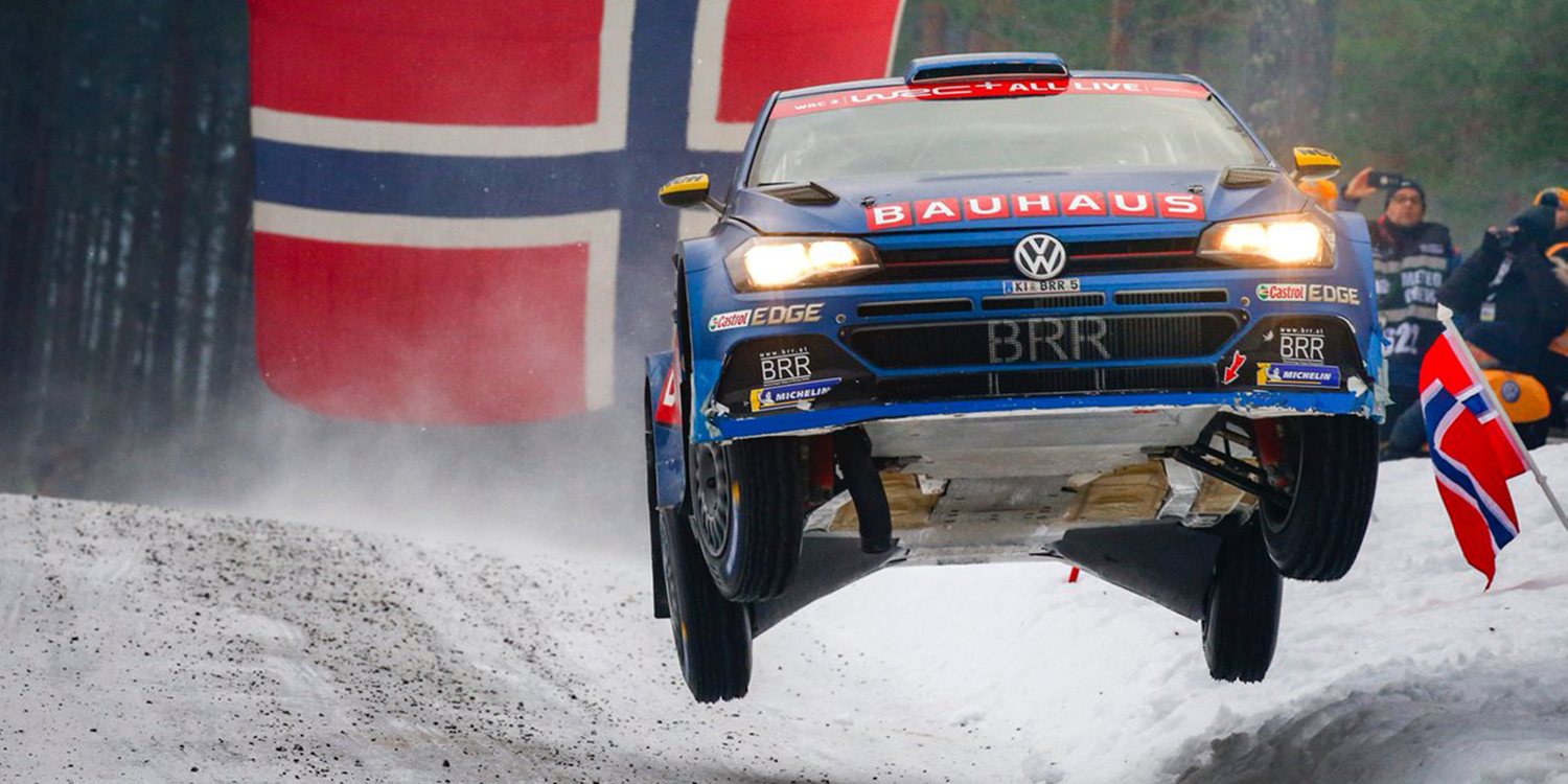 Veiby y Østberg marcan diferencias en el Rally de Suecia y ganan en WRC2 y WRC2 Pro