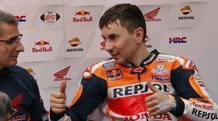 Jorge Lorenzo: "Es un momento especial pilotar para el equipo Repsol Honda"