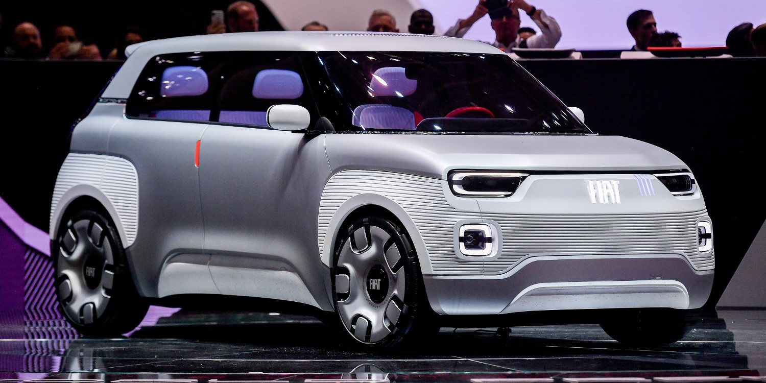 Fiat Concept Centoventi, un auto 100% eléctrico