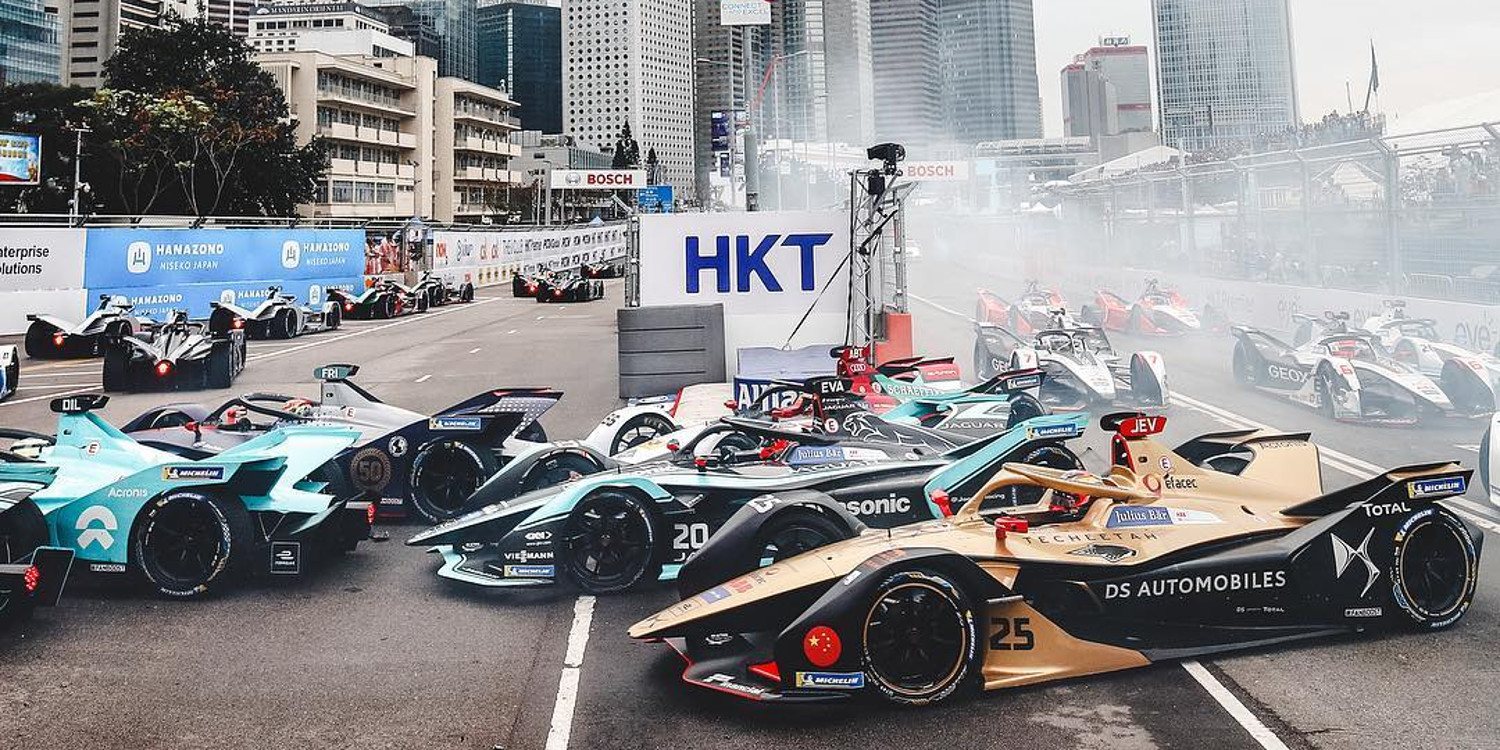 Edoardo Mortara heredó la victoria en el ePrix de Hong Kong