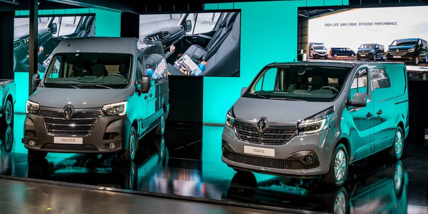 Renault actualizó los modelos Master y Trafic