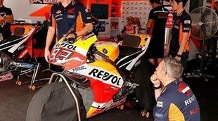 Honda llega a Jerez sin problemas con la cadena