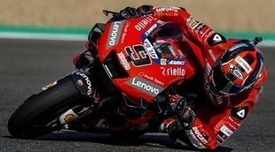 Petrucci es el más rápido en Jerez bajo la atenta mirada de Márquez