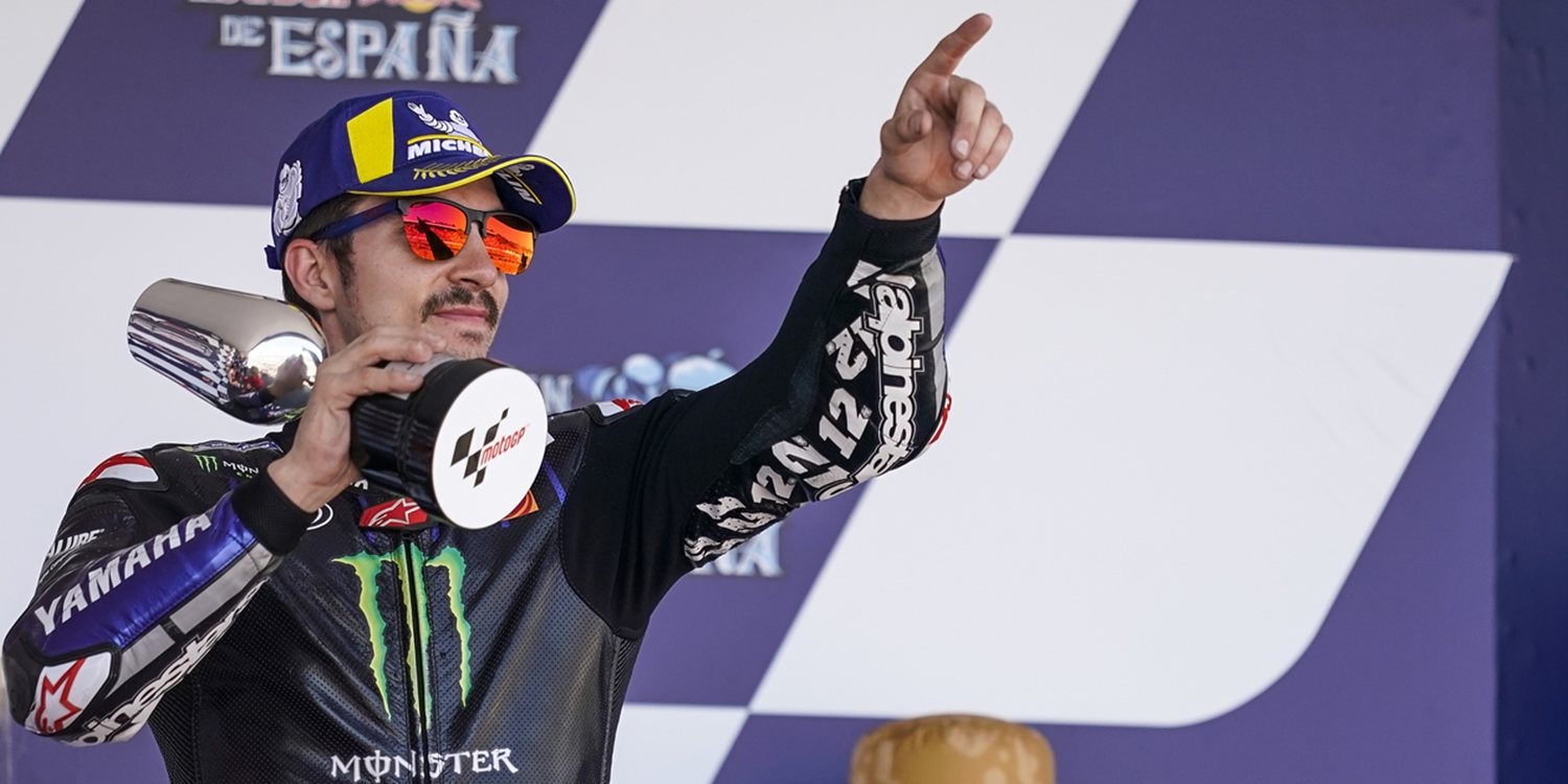 Maverick Viñales: "Estar en el podio me parece una victoria"