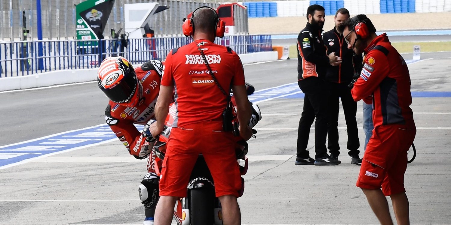 Andrea Dovizioso: "En Ducati no hay planes a largo plazo"