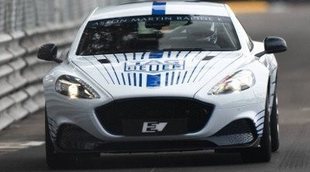 Aston Martin presentó el Rapide E en Mónaco