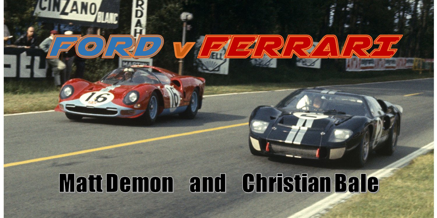Será estrenada la película Ford V Ferrari con Matt Damon y Christian Bale