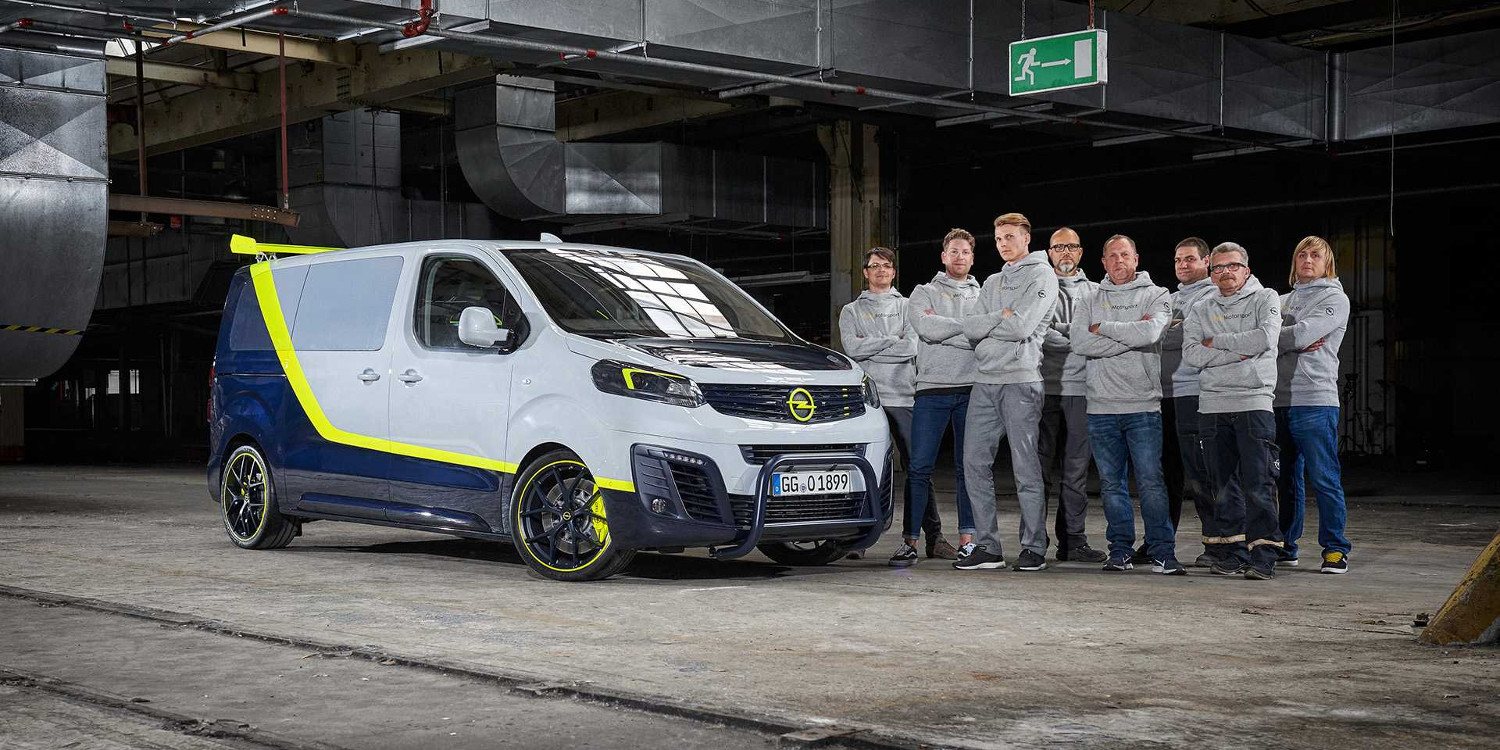 Conoce la modificada Opel O-Team Zafira Life