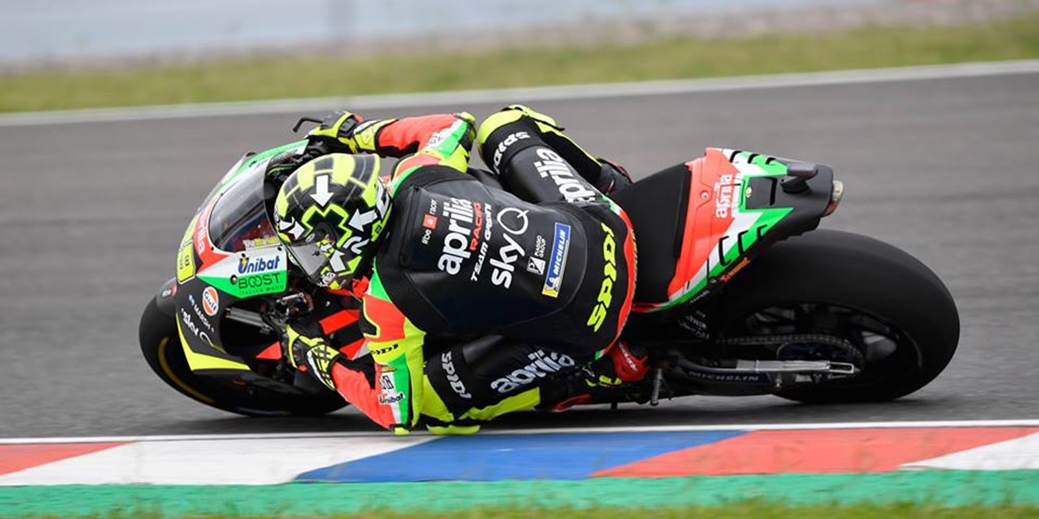 Andrea Iannone: "Aleix se ha acostumbrado a la moto y no ve los problemas"