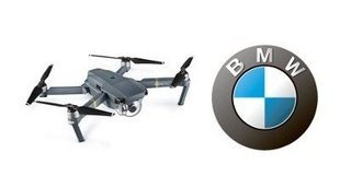 Conoce los drones de BMW que lavan sus coches
