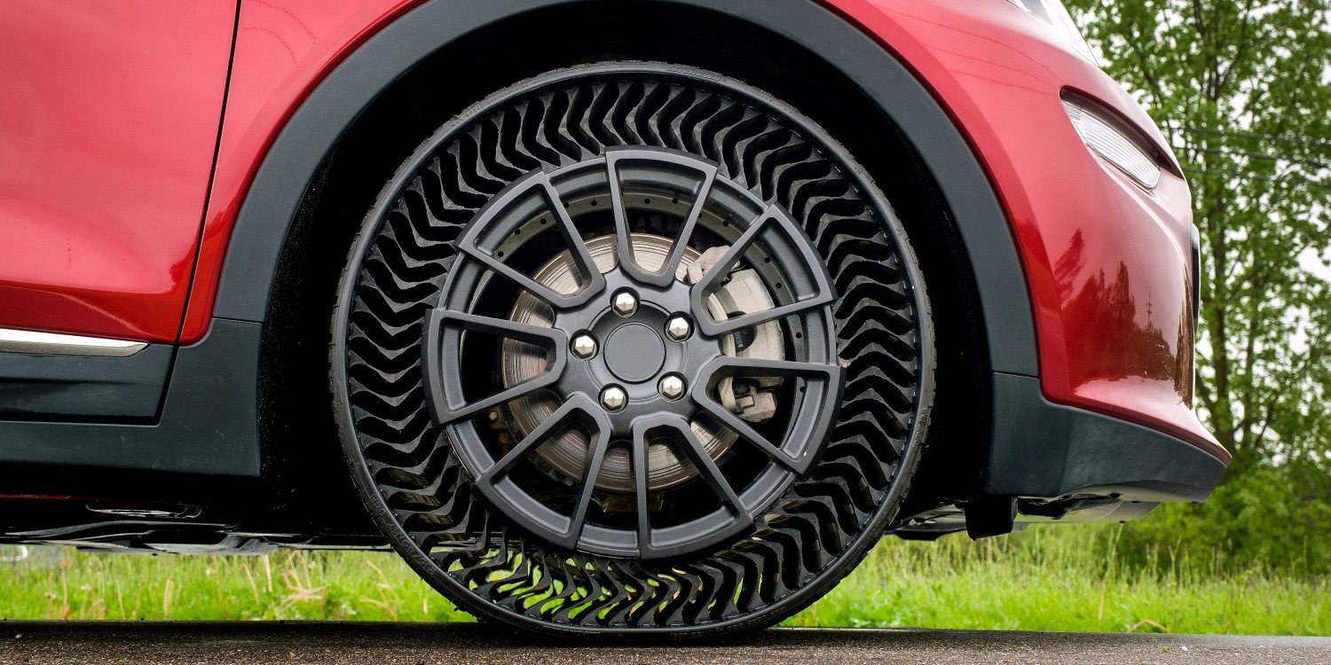 UPTIS, el neumático sin aire de Michelin y GM