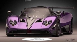 Pagani Roadster Púrpura