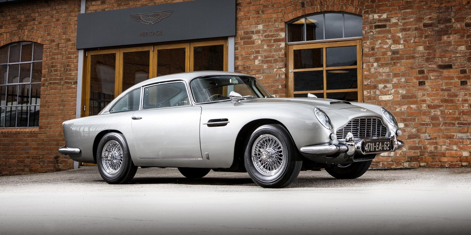 Sera subastado este Aston Martin DB5 James Bond