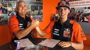 Jorge Prado amplía contrato con KTM y forja su camino a MXGP