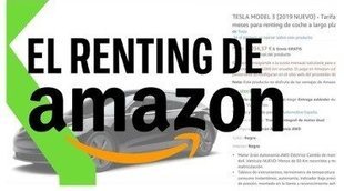 El Renting de Amazon, su funcionamiento y los autos que incluye