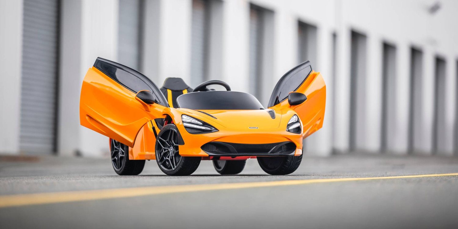 El pequeño McLaren 720S Ride-On