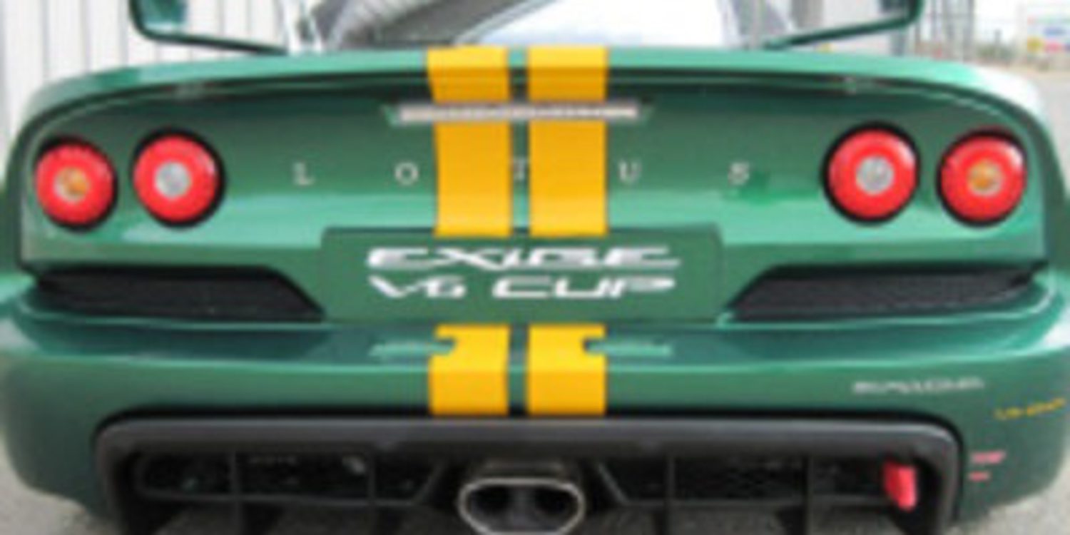 Lotus promete más emoción con su Exige V6 Cup