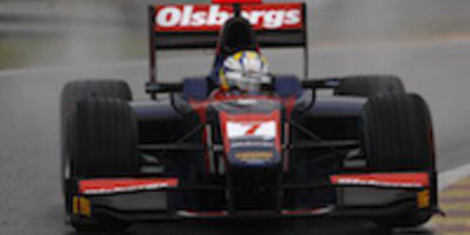 Marcus Ericsson gana en la carrera más larga de la historia de GP2 en Spa