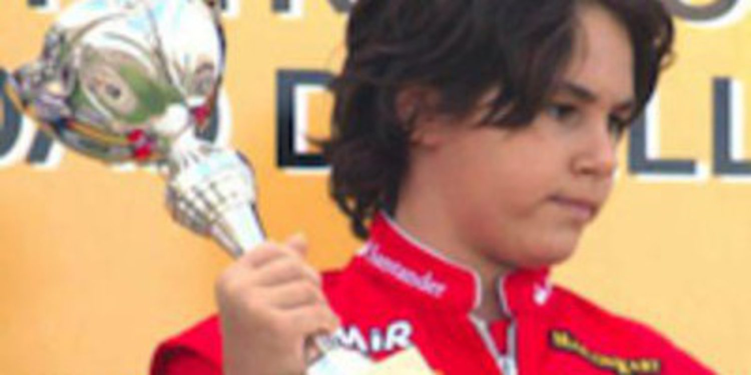 Eliseo Martínez, la nueva perla del karting español, será tutelado por Marc Gené
