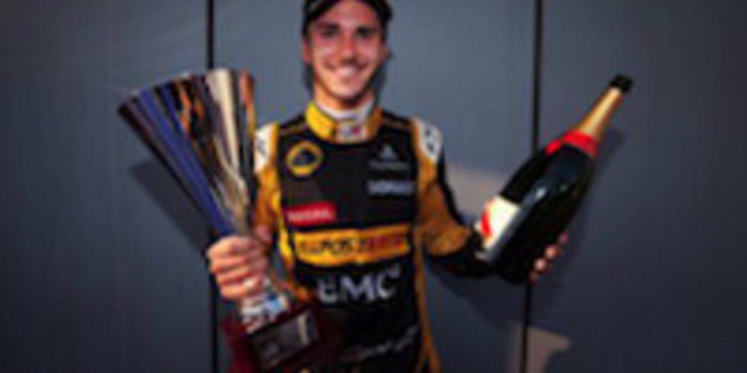 Daniel Abt se aferra al título ganando la primera manga de GP3 en Spa