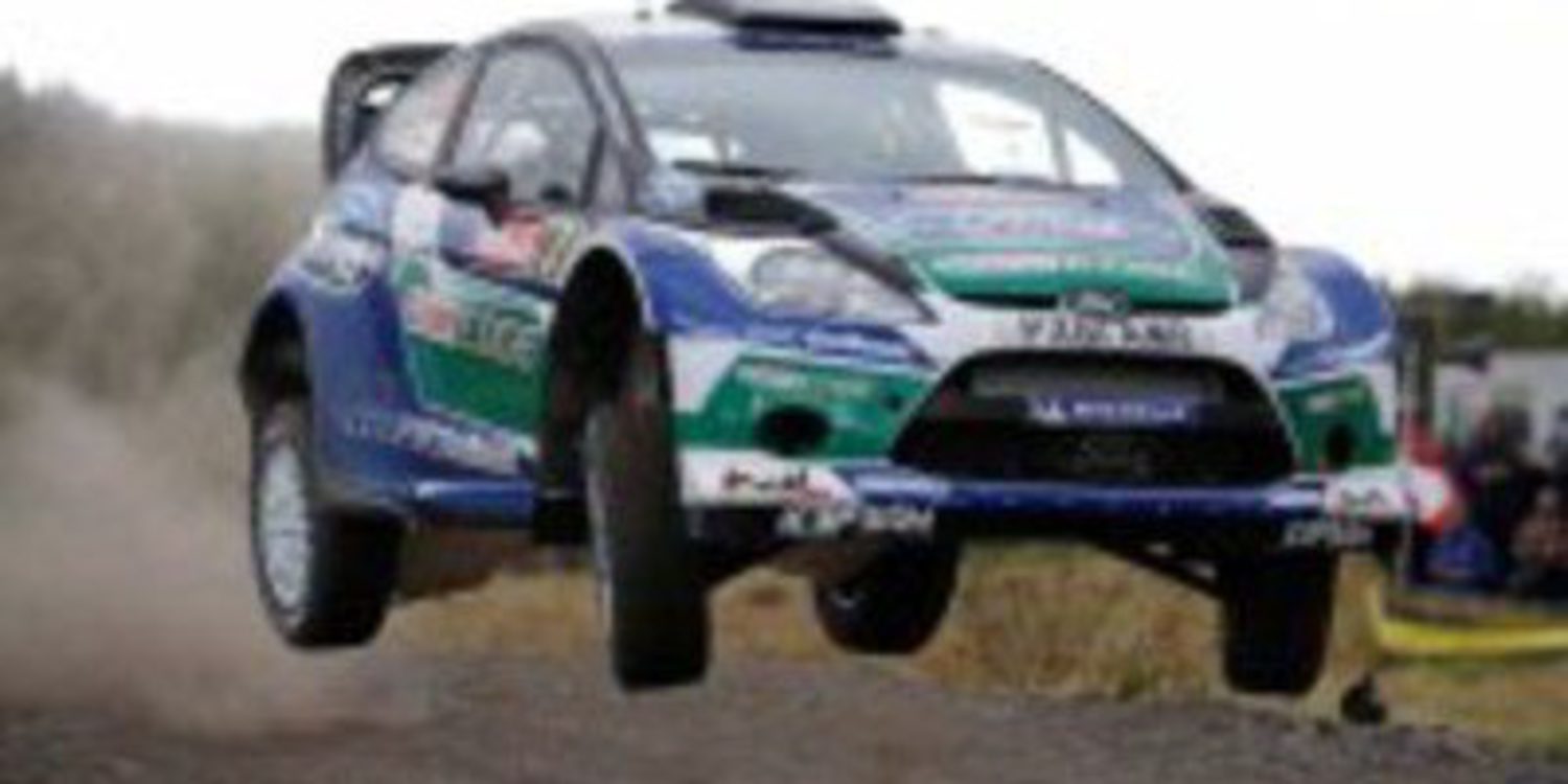Jari-Matti Latvala gana el Gales Rally Gran Bretaña