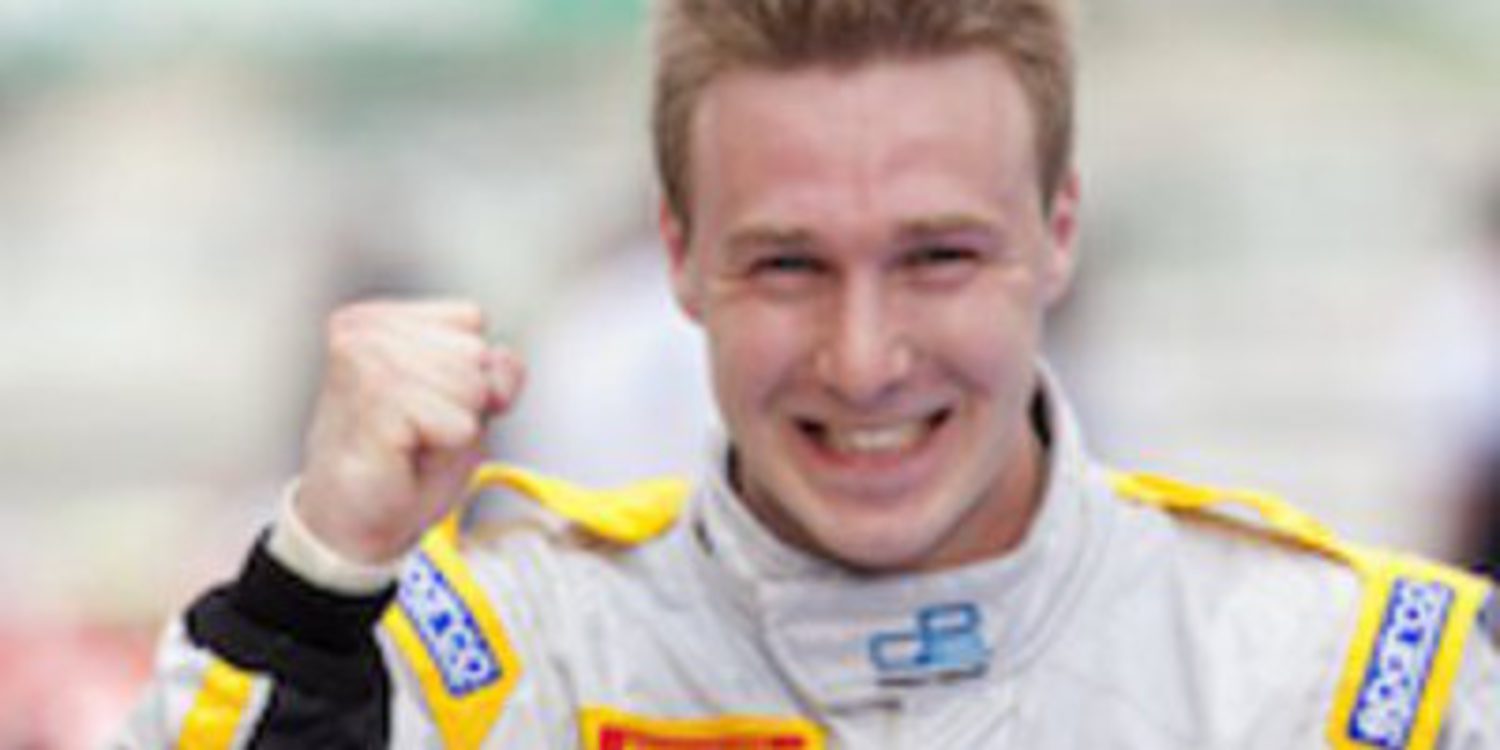 Max Chilton gana la primera manga de GP2 en Singapur y Valsecchi es el nuevo campeón