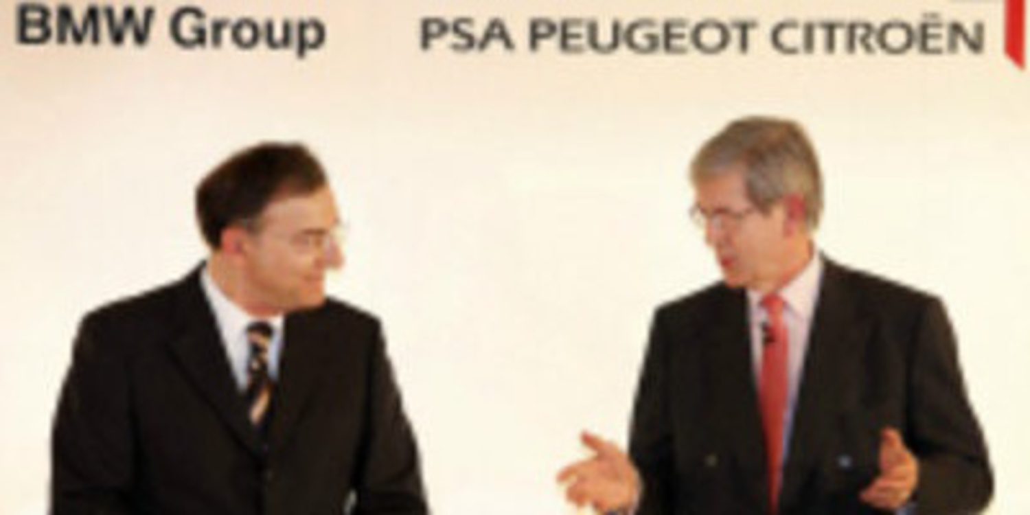 Congelado el acuerdo de colaboración entre los grupos PSA y BMW