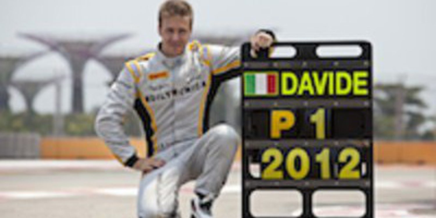 Davide Valsecchi, campeón de la GP2: "Espero estar en Fórmula 1, estoy preparado para dar el salto"