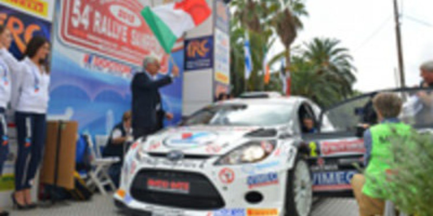 Giandomenico Basso cierra la etapa 1 del Rally de San Remo en cabeza