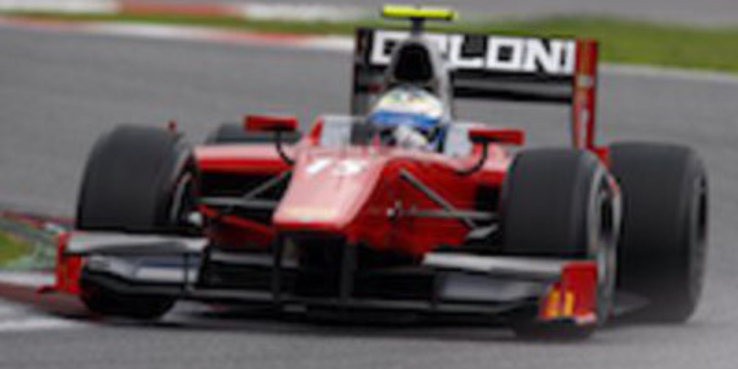 Luca Filippi domina en la primera jornada de test de GP2 en Montmeló