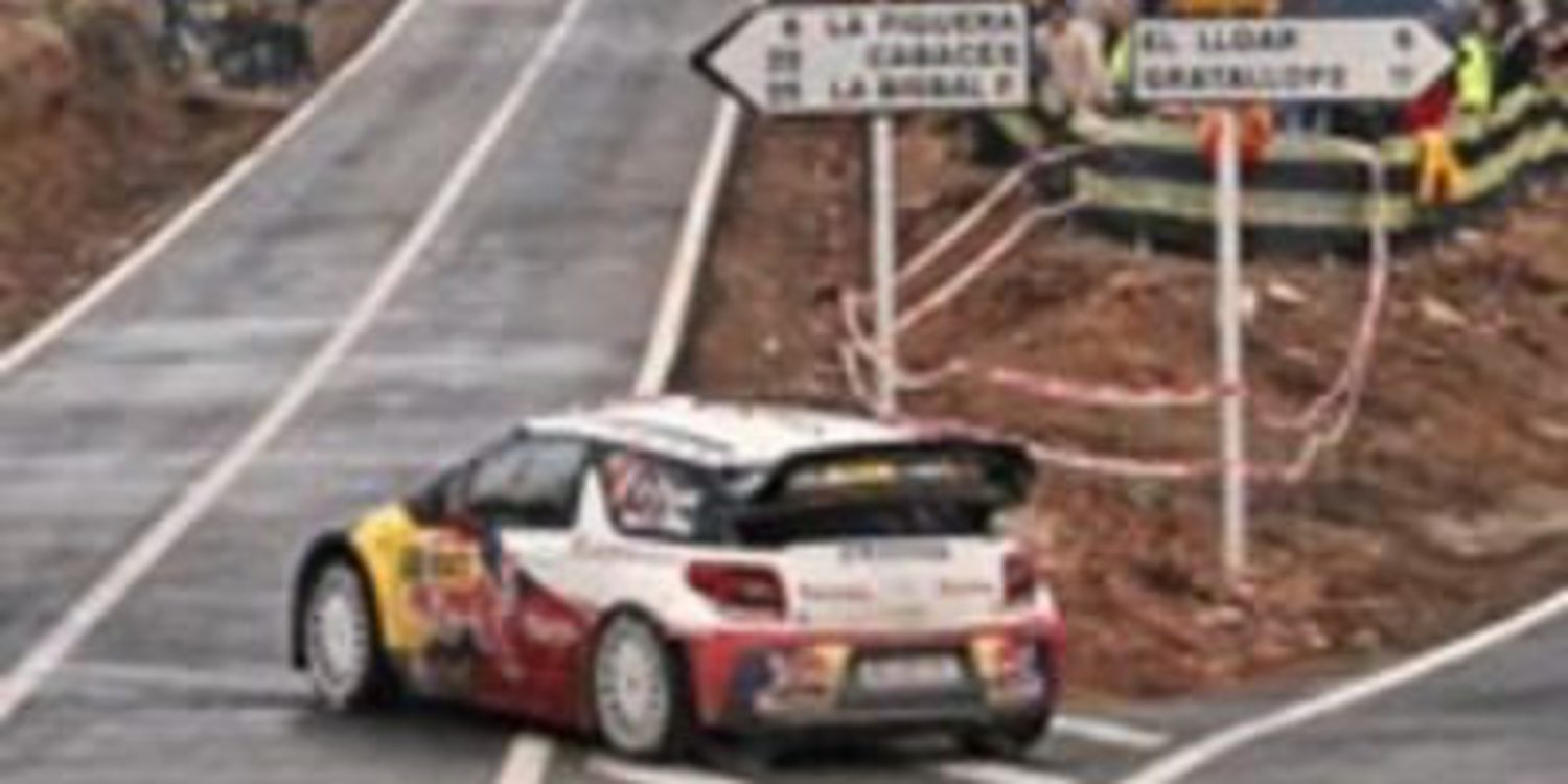 El asfalto de la etapa 2 pone líder a Sebastien Loeb en Catalunya