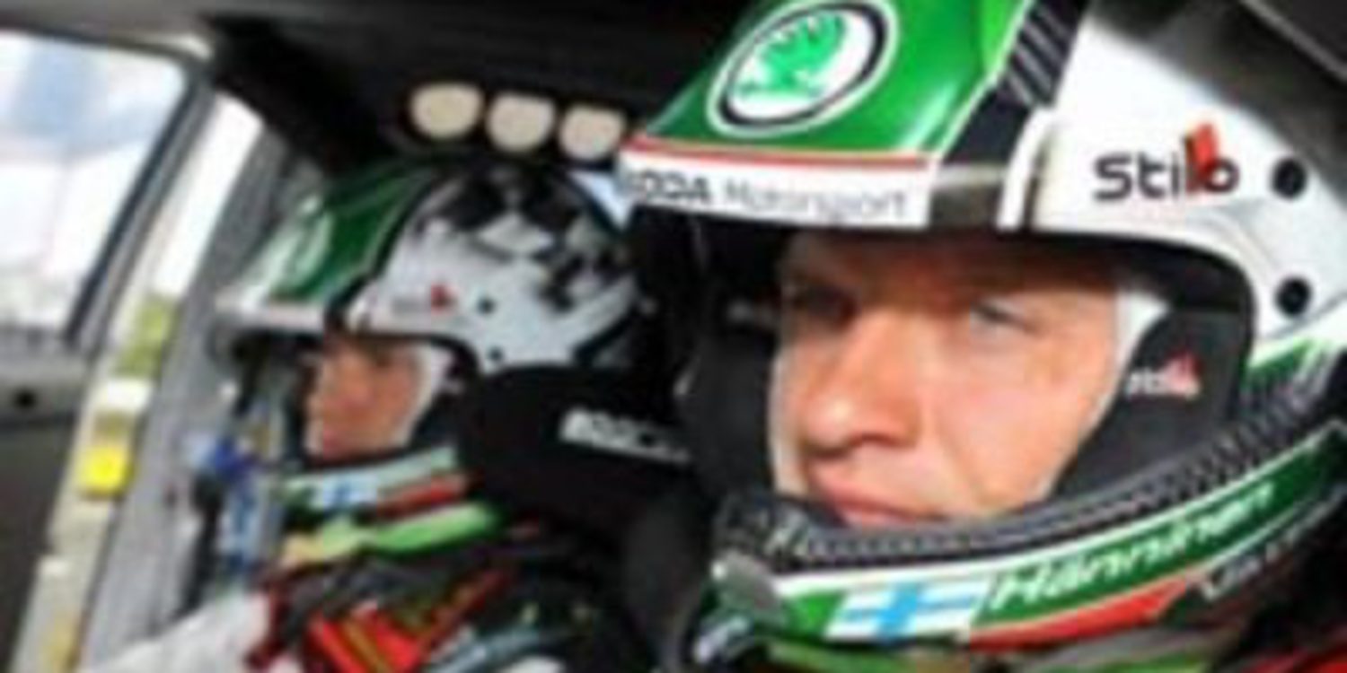 Juho Hänninen con programa mundialista sobre un Ford Fiesta RS WRC