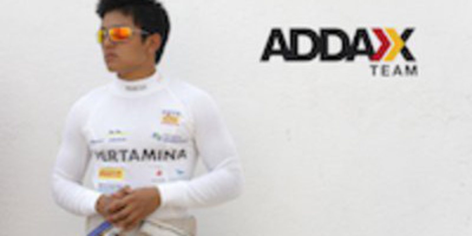 Rio Haryanto ficha por Addax para la temporada 2013 de GP2