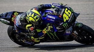 Valentino Rossi: "El podio está difícil, los de delante van más rápido que yo"