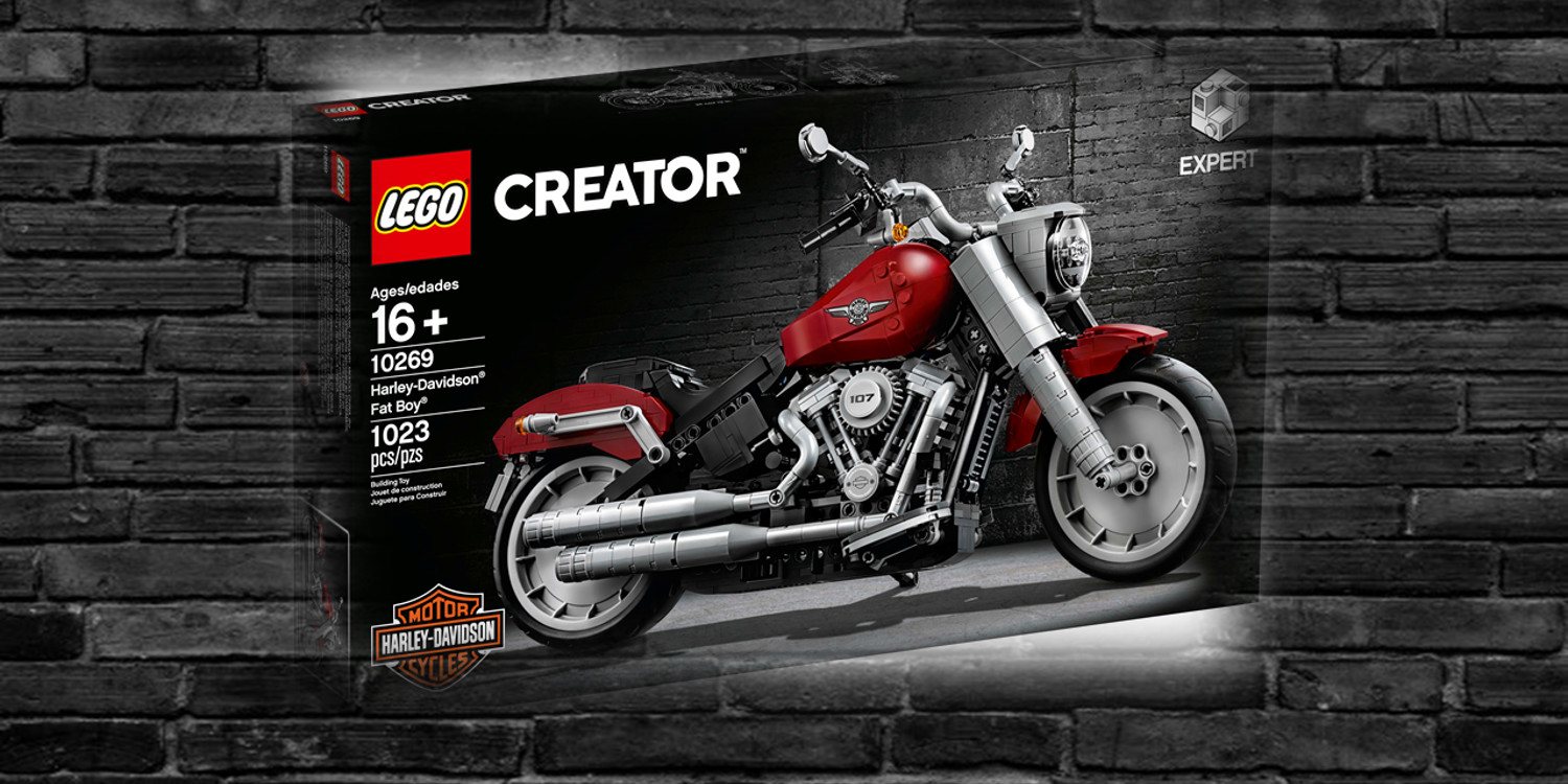 He aquí lo nuevo de Lego, una mini Harley-Davidson