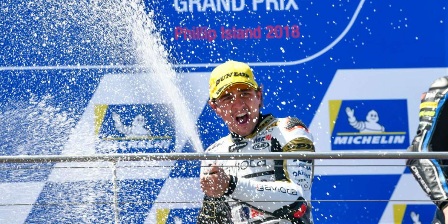 Moto3 Australia 2018: Albert Arenas gana la batalla y vence en Phillip Island