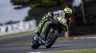 Valentino Rossi: "Me siento cómodo con la moto en ambas condiciones"